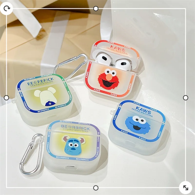 Cartoon Monsters Bear Gradient Color 2021 AirPods 3 Case Apple AirPods 2 Case Cover AirPods Pro Case IPhone Earbuds Accessories
Cartoon Monsters Bear Gradient Color 2021 AirPods 3 Case Apple AirPods 2 Case Cover AirPods Pro Case IPhone Earbuds Accessories