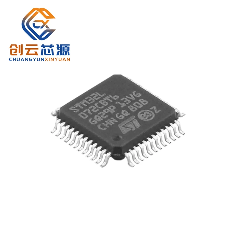1Pcs New 100% Original STM32L072CBT6 LQFP-48 Arduino Nano Integrated Circuits Operational Amplifier Single Chip Microcomputer
1Pcs New 100% Original STM32L072CBT6 LQFP-48 Arduino Nano Integrated Circuits Operational Amplifier Single Chip Microcomputer