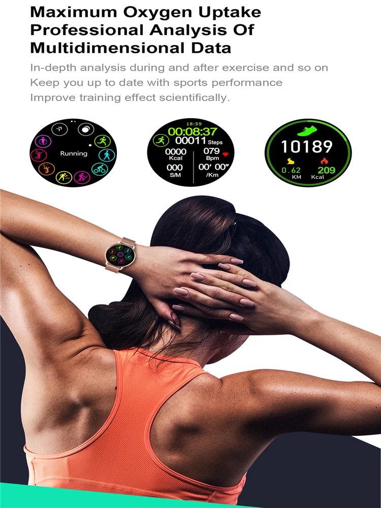New Ladies Smart Watch Waterproof Bluetooth Call Heart Rate Monitor For Xiaomi Android Huawei Honor
New Ladies Smart Watch Waterproof Bluetooth Call Heart Rate Monitor For Xiaomi Android Huawei Honor