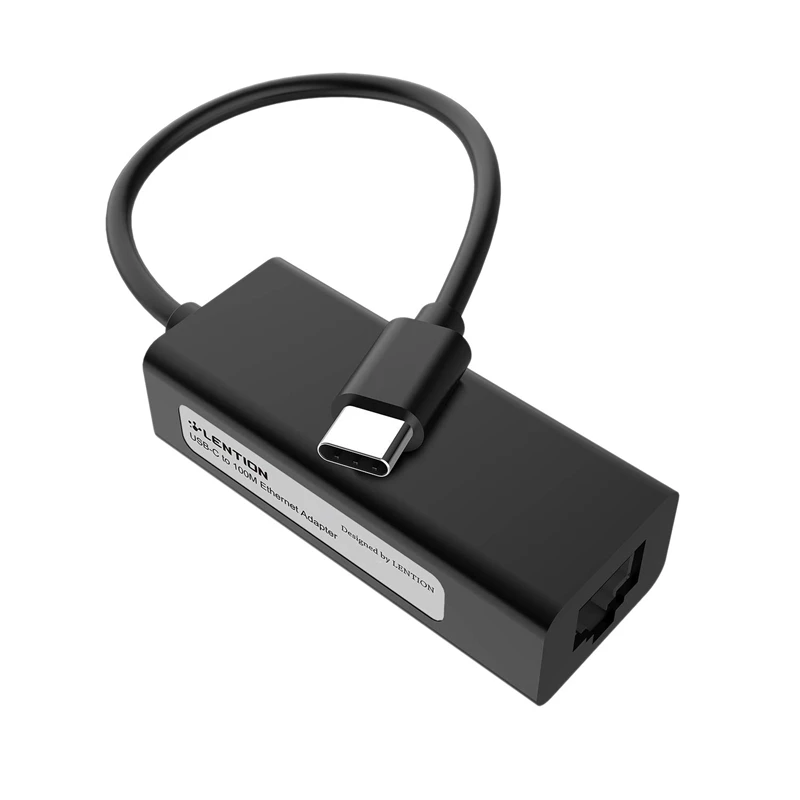 LENTION CU404 USB C к адаптеру Ethernet Fast 10/100M проводной RJ45 LAN Сетевой конвертер для 2020-2016 Pro 13/15/16
LENTION CU404 USB C к адаптеру Ethernet Fast 10/100M проводной RJ45 LAN Сетевой конвертер для 2020-2016 Pro 13/15/16