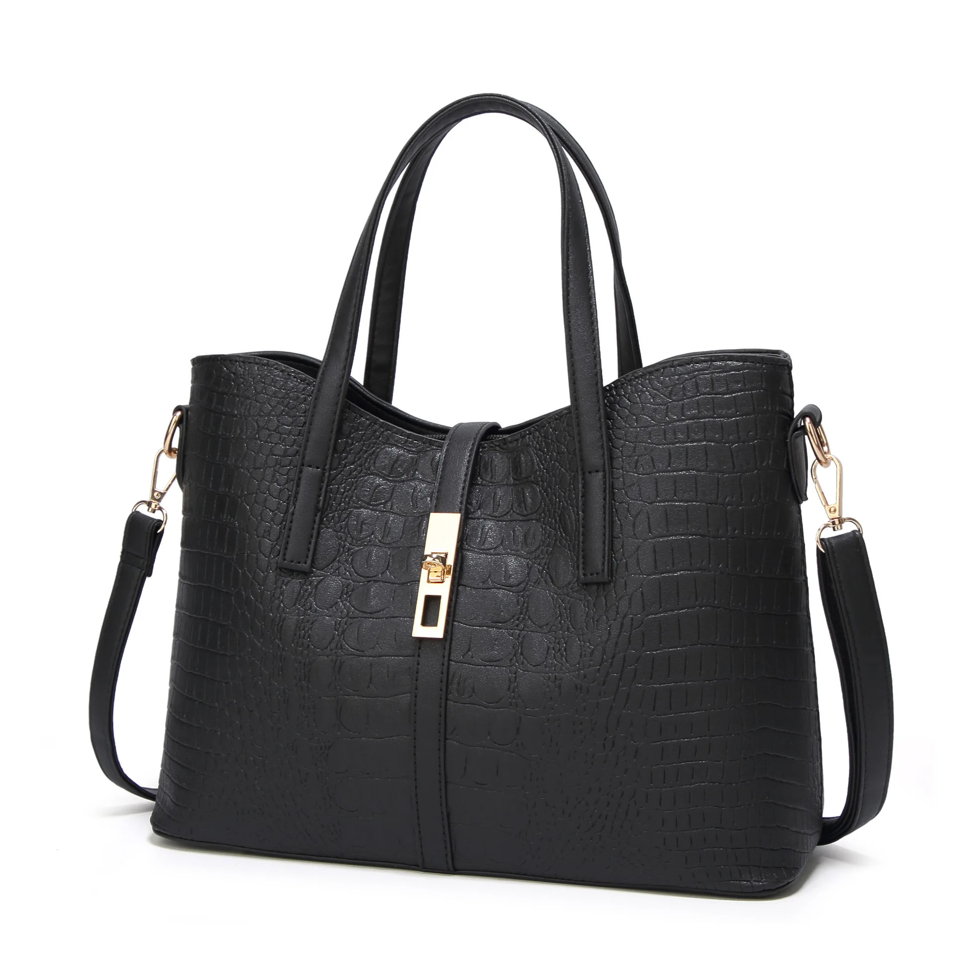 2021 Beauty Women Single Shoulder Crocodile Stripe Elegant Shoulder Handbag Three Sets Mother Bag For Appointment Party Shopping
2021 Beauty Women Single Shoulder Crocodile Stripe Elegant Shoulder Handbag Three Sets Mother Bag For Appointment Party Shopping