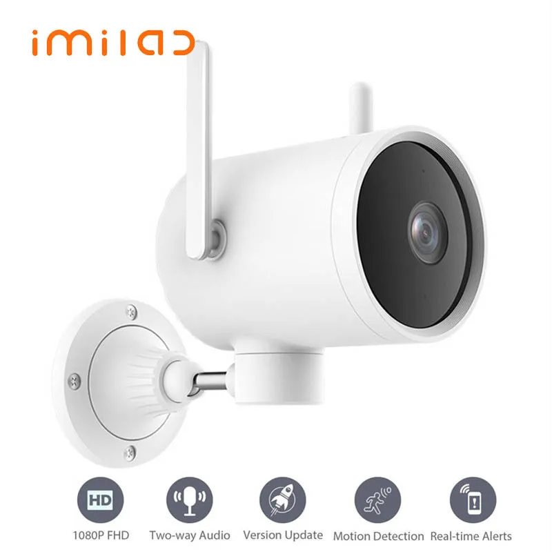 Уличная смарт-камера Imilab EC3 2 4 ГГц Wi-Fi 2K HD CCTV роутер с поворотным ночным видением ии
