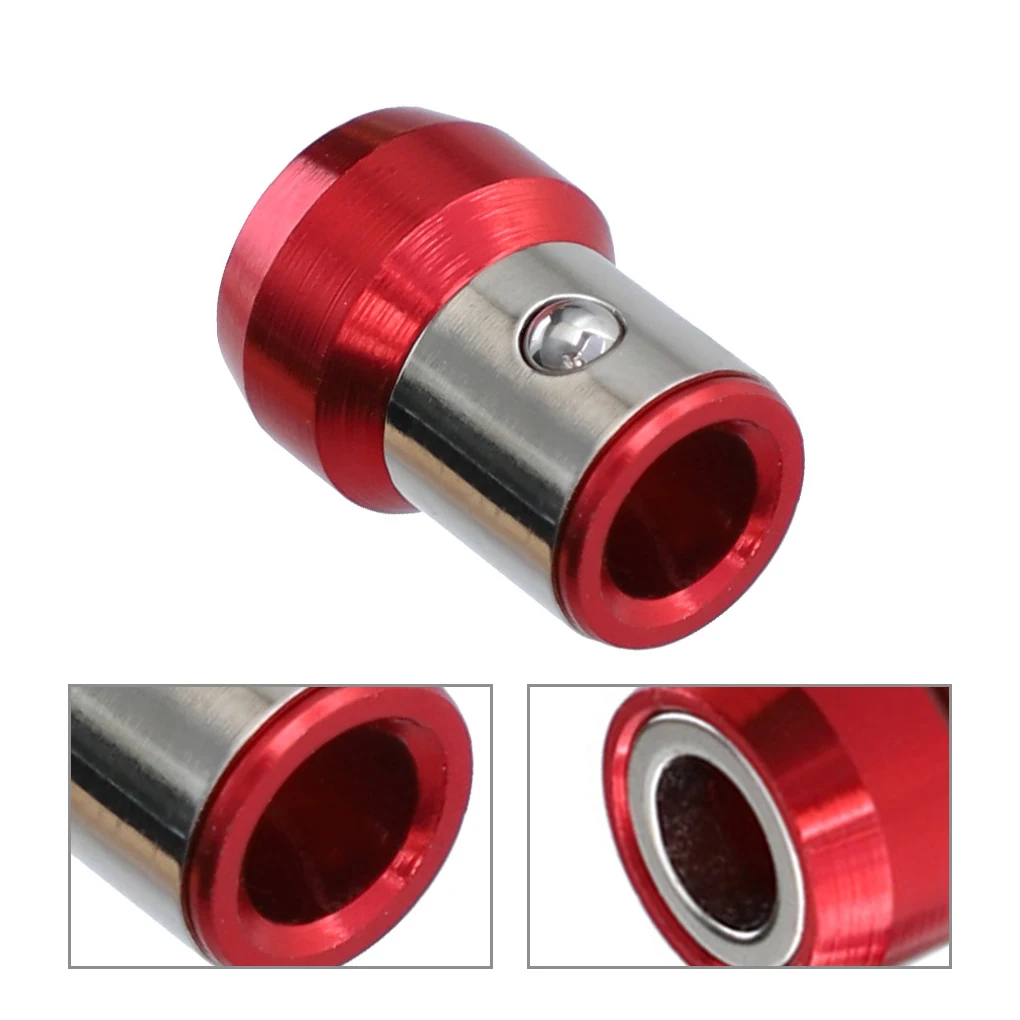 Universal Magnetic Ring 1/4 Metal Screwdriver Bit Magnetic Ring Anti-Corrosion For 6.35mm Shank Drill Bit Magnet Powerful Ring
Universal Magnetic Ring 1/4 Metal Screwdriver Bit Magnetic Ring Anti-Corrosion For 6.35mm Shank Drill Bit Magnet Powerful Ring
