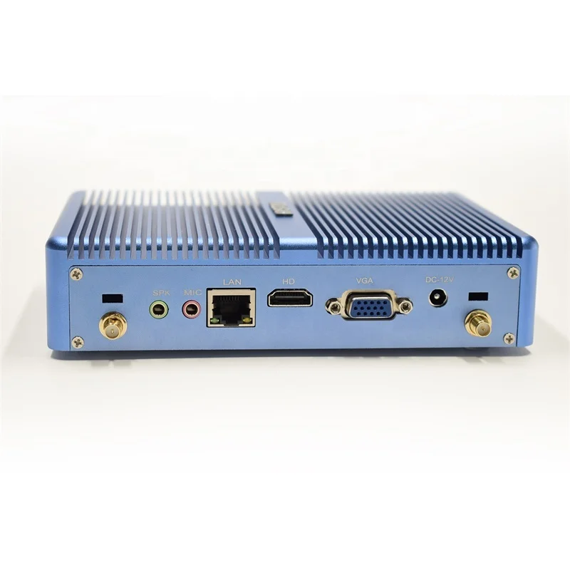 Science blue ultra low power 4010Y computer fanless mini pc with 4K output 
Science blue ultra low power 4010Y computer fanless mini pc with 4K output