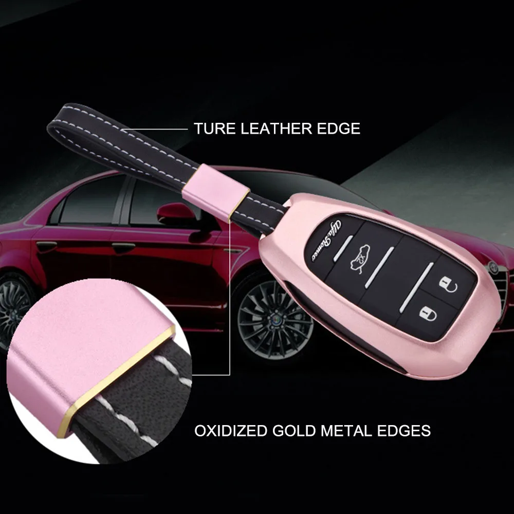 Чехол для ключей Alfa Romeo Stelvio Giulia Smart с 5 кнопками аксессуары автотюнинга защитный