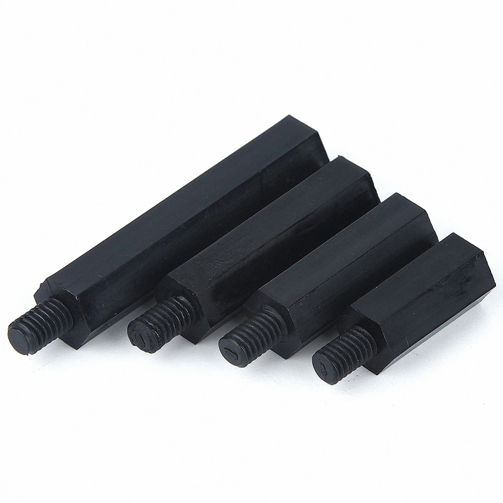 10pcs M3 M4*L+6 Black Nylon Pillars Standoff Circuit Spacer PCB Board Nut Screws Single Head Hex Stud Spacer Hollow Pillars
10pcs M3 M4*L+6 Black Nylon Pillars Standoff Circuit Spacer PCB Board Nut Screws Single Head Hex Stud Spacer Hollow Pillars