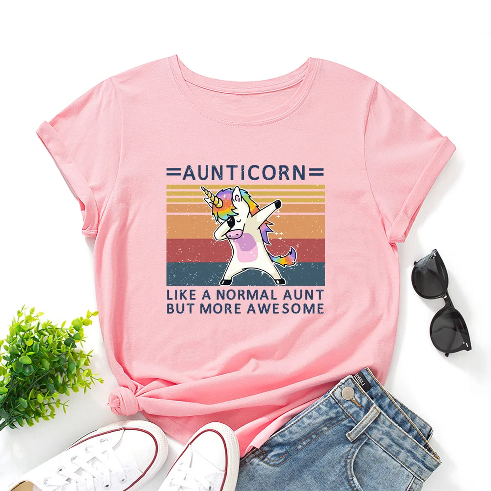 CGC 2021 Summer Rainbow Unicorn Cartoon Printing Woman T-shirts Casual 100% Cotton Oversized T-shirt Short Sleeve Top Female Tee
CGC 2021 Summer Rainbow Unicorn Cartoon Printing Woman T-shirts Casual 100% Cotton Oversized T-shirt Short Sleeve Top Female Tee