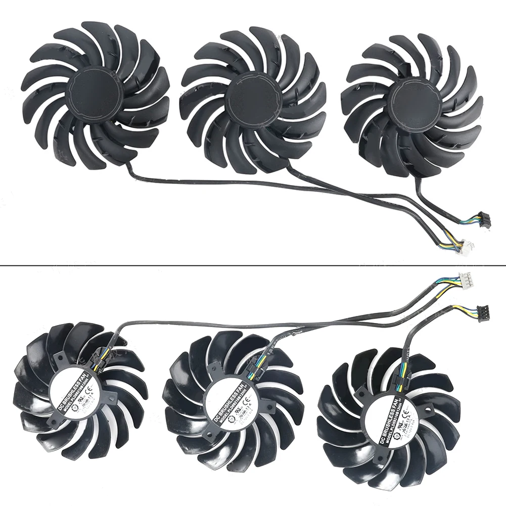 Охлаждающий вентилятор для видеокарты MSI GeForce RTX3070 3080 3090 24 ГБ VENTUS 3X OC PLD09210B12HH, 85 мм
Охлаждающий вентилятор для видеокарты MSI GeForce RTX3070 3080 3090 24 ГБ VENTUS 3X OC PLD09210B12HH, 85 мм