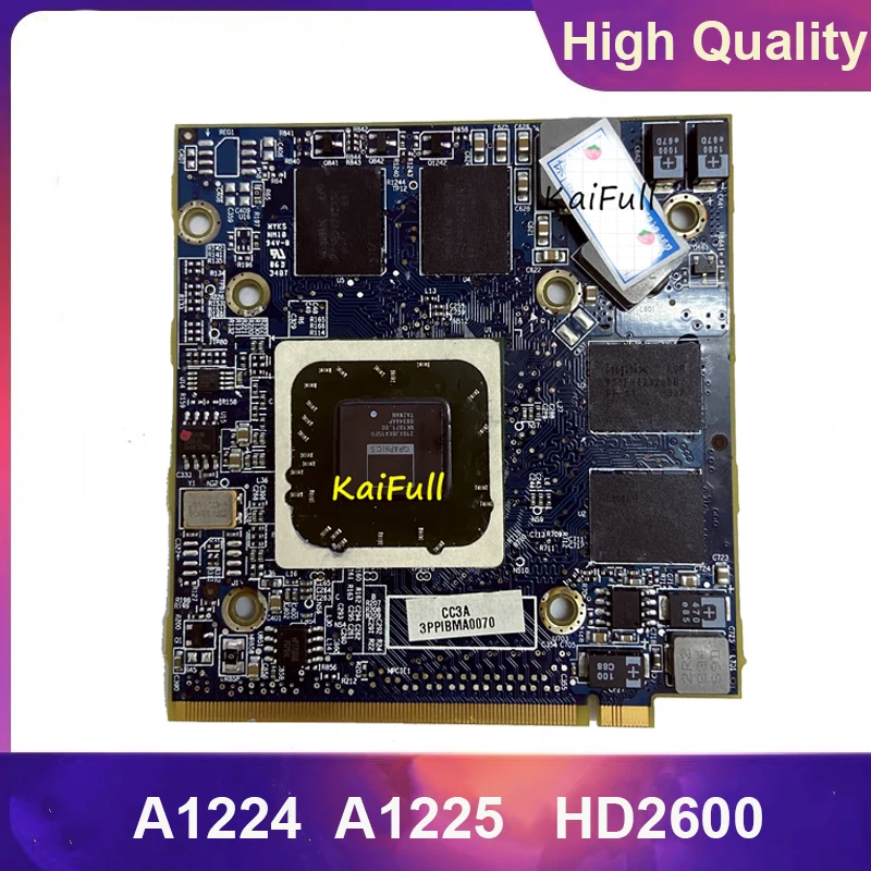 Для Apple iMac 20 "A1224 24" A1225 Графика VGA Видео карта HD2600 HD2600M HD2400 HD2400M 109 B22533 10/11 128 МБ 256