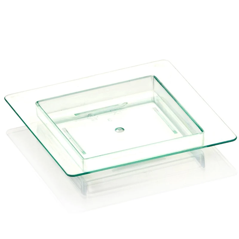 Promotion - 10/Pack, Home Party Disposable Plastic Tableware Supplies, 75*75mm Transparent Green Modern Edge Dessert Plate
Promotion - 10/Pack, Home Party Disposable Plastic Tableware Supplies, 75*75mm Transparent Green Modern Edge Dessert Plate
