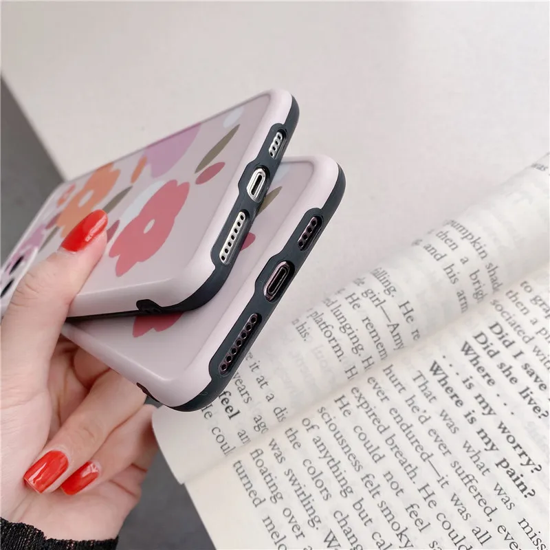 Ins Wind Fresh Flower Drop-Resistant Cell Phone Case iPhone 11 Case iPhone 8 Plus Case iPhone X Case 
Ins Wind Fresh Flower Drop-Resistant Cell Phone Case iPhone 11 Case iPhone 8 Plus Case iPhone X Case