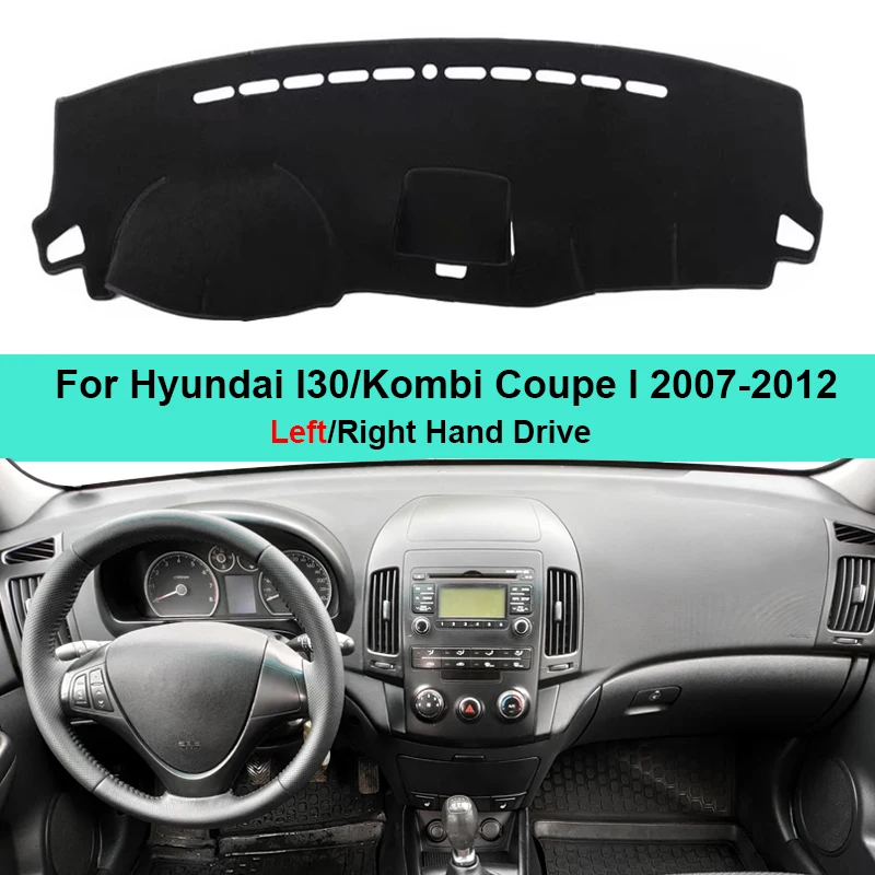 Чехол для приборной панели автомобиля коврик ковер Hyundai I30 Kombi Coupe I 2007-2012