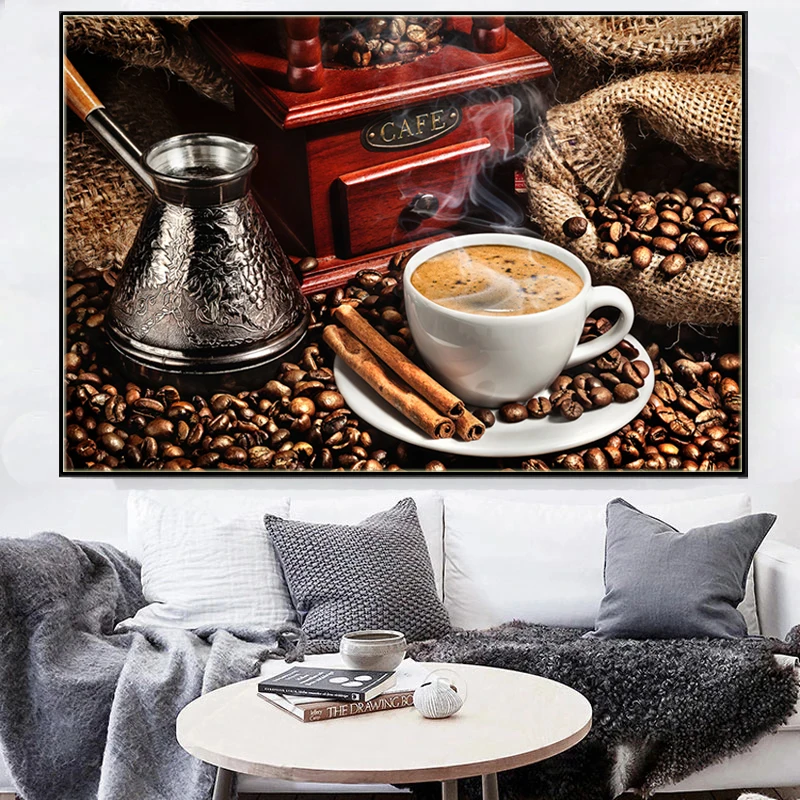 Retro Coffee Theme Wall Art Prints Cafe Shop Posters Prints Coffee Beans Canvas Paintings Art Wall Pictures for Hoom Wall Decor
Retro Coffee Theme Wall Art Prints Cafe Shop Posters Prints Coffee Beans Canvas Paintings Art Wall Pictures for Hoom Wall Decor