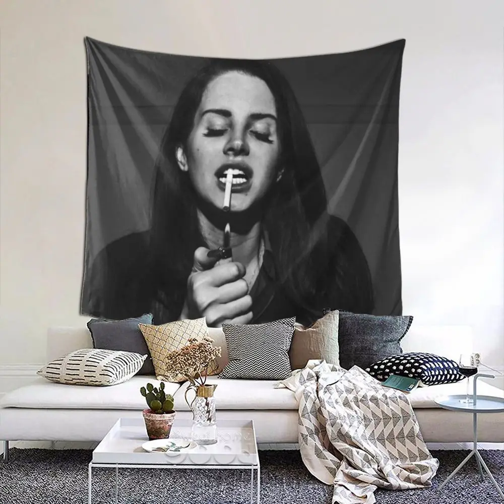 FFO Pupular Singer Lana Del Rey Tapestry Smoke Lana Del Rey Tapestry Wall Hang Bohemian Wind Hippie For Living Room Home Decor
FFO Pupular Singer Lana Del Rey Tapestry Smoke Lana Del Rey Tapestry Wall Hang Bohemian Wind Hippie For Living Room Home Decor