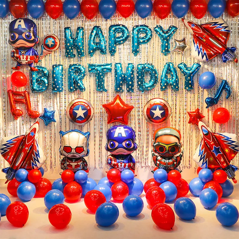 Superhero Foil Balloons Party Decoration Children's Birthday Party Decoration Superhero Airplane Musical Note Balloon Set
Superhero Foil Balloons Party Decoration Children's Birthday Party Decoration Superhero Airplane Musical Note Balloon Set
