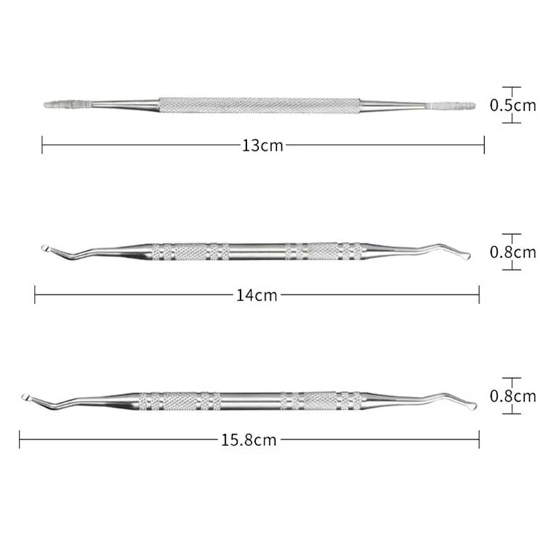 3pcs Toe Nail Care Hook Ingrown Double Ended Ingrown Toe Correction Lifter File Manicure Pedicure Toenails Clean Foot Care Tool
3pcs Toe Nail Care Hook Ingrown Double Ended Ingrown Toe Correction Lifter File Manicure Pedicure Toenails Clean Foot Care Tool