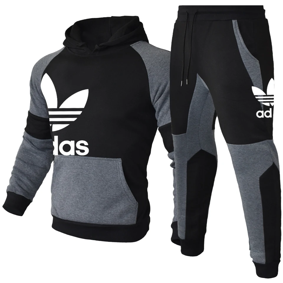 Autumn And Winter Men's Sportswear Ad Lettered Print Hoodie + Sports Pants Two Piece Men's Casual Oversized Patchwork Sweater
Autumn And Winter Men's Sportswear Ad Lettered Print Hoodie + Sports Pants Two Piece Men's Casual Oversized Patchwork Sweater