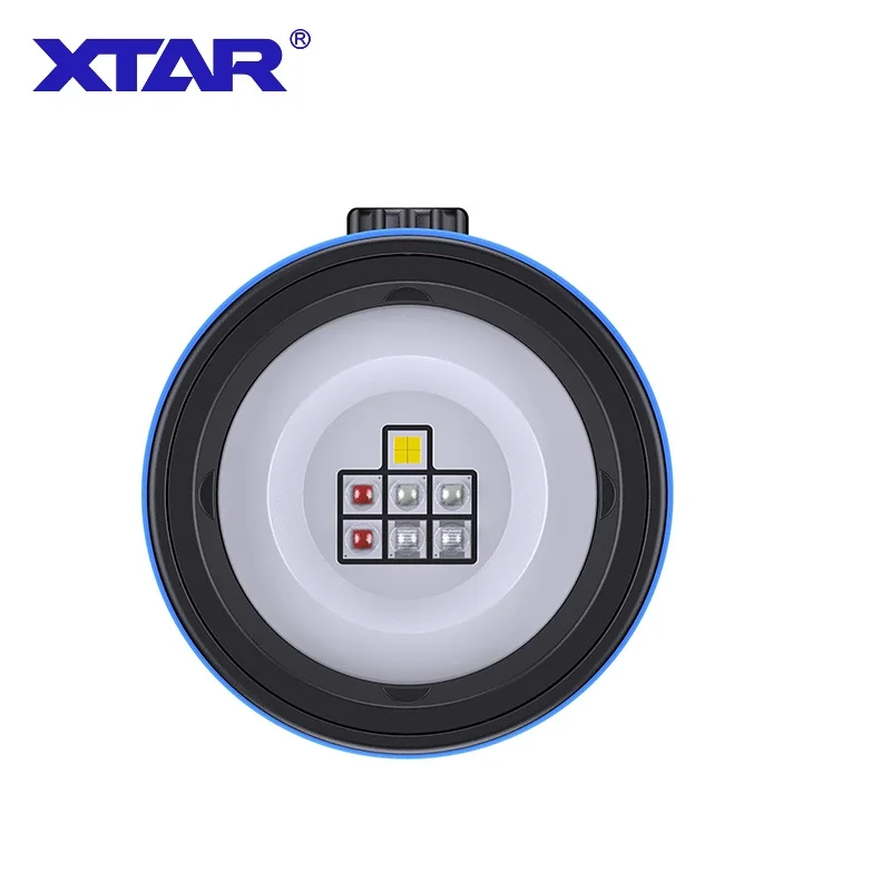 XTAR D30 1600 фонасветильник для дайвинга люмен Водонепроницаемый подводной съемки 100