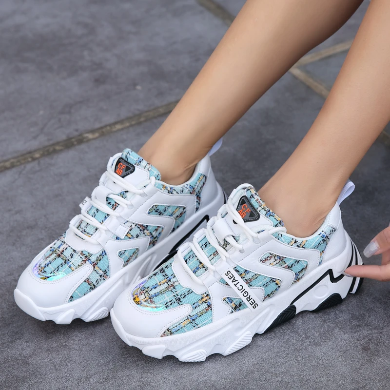 Spring Autumn Women Shoes Thick Bottom Fashion Dad Shoes Chunky Platform Sneakers Outdoor Running Shoes Trainer Zapatos De Mujer
Spring Autumn Women Shoes Thick Bottom Fashion Dad Shoes Chunky Platform Sneakers Outdoor Running Shoes Trainer Zapatos De Mujer