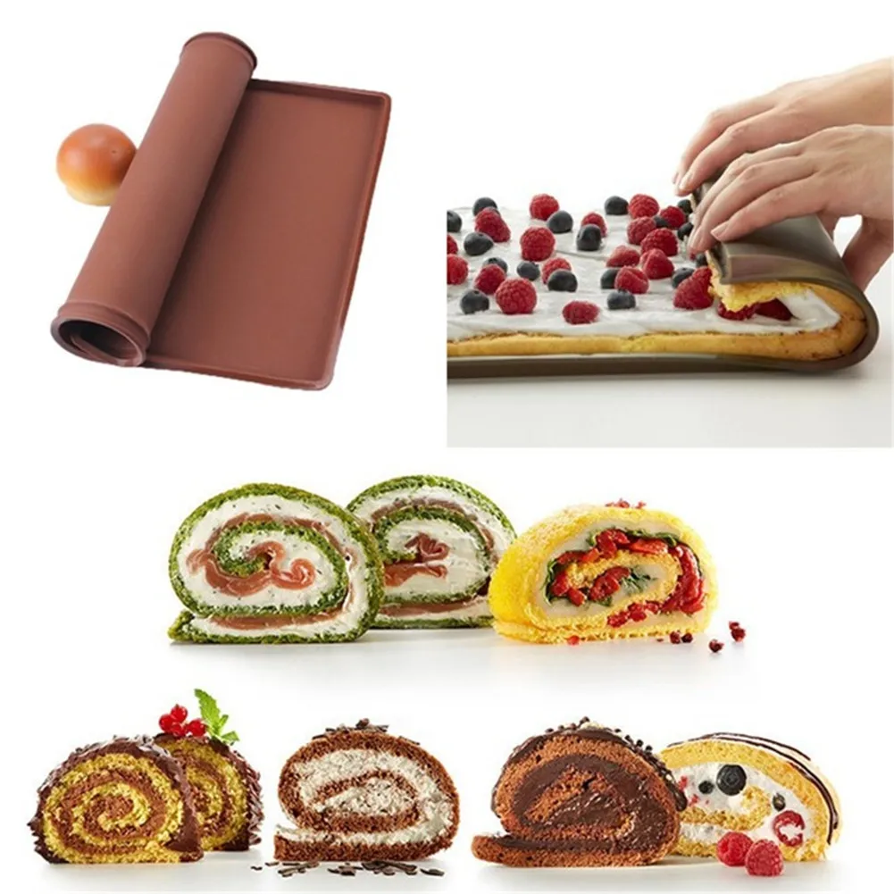 Silicone Baking Mat Multi-function Cake Mat Baking Tools Cookie Baking Sheet Tray Rolling Dough Mat
Silicone Baking Mat Multi-function Cake Mat Baking Tools Cookie Baking Sheet Tray Rolling Dough Mat