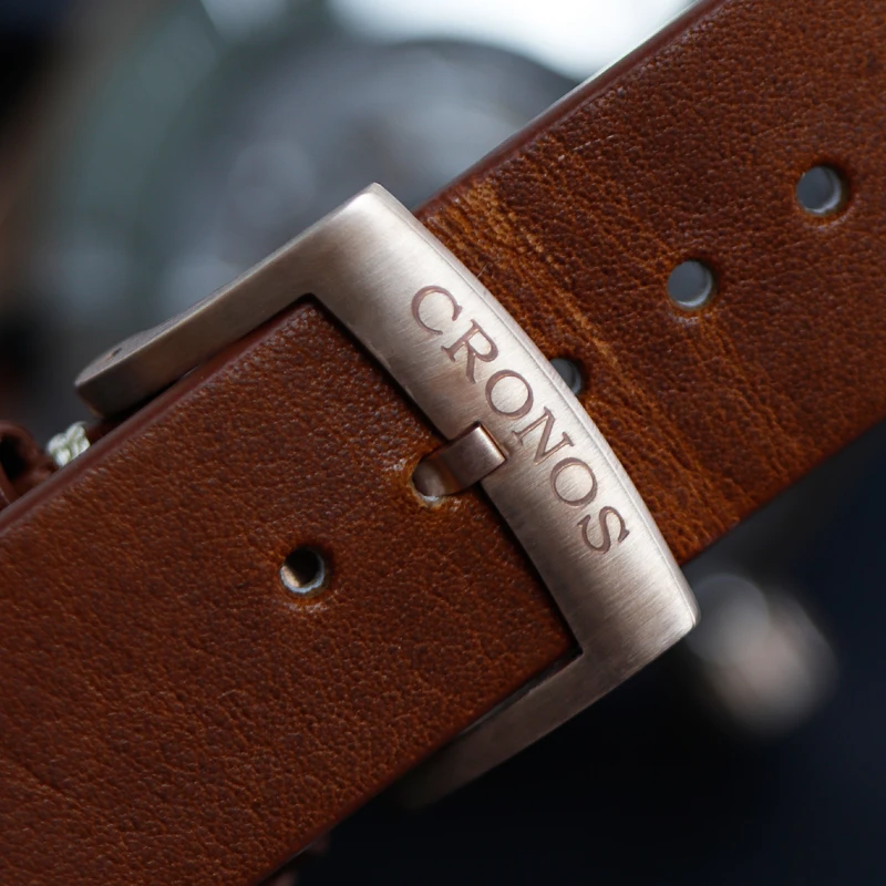 Cronos Men's Bronze Pilot Watch Blue Sterile Dial CuSn8 PT5000/SW200 Automatic Movement Sapphire 200M Water Resistance Watches
Cronos Men's Bronze Pilot Watch Blue Sterile Dial CuSn8 PT5000/SW200 Automatic Movement Sapphire 200M Water Resistance Watches