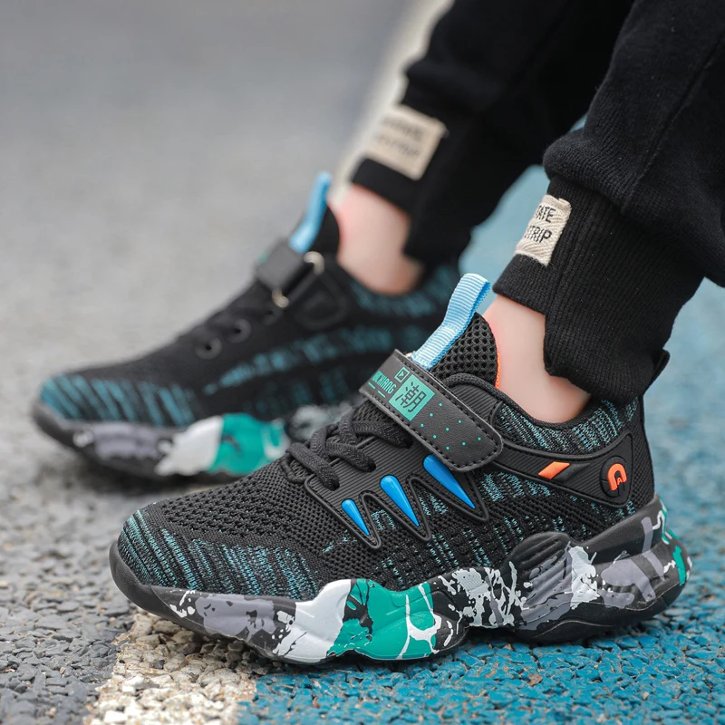 Spring Teenager Shoe for Boy Mesh Breathable Boys Running Shoes Soft Sole Boy Casual Sneakers Comfortable Trainers Kids
Spring Teenager Shoe for Boy Mesh Breathable Boys Running Shoes Soft Sole Boy Casual Sneakers Comfortable Trainers Kids