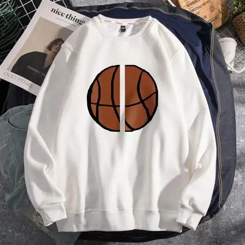 Men's sweater loose round neck versatile autumn basketball jacket men's spring and autumn clothes men's long sleeves
Men's sweater loose round neck versatile autumn basketball jacket men's spring and autumn clothes men's long sleeves