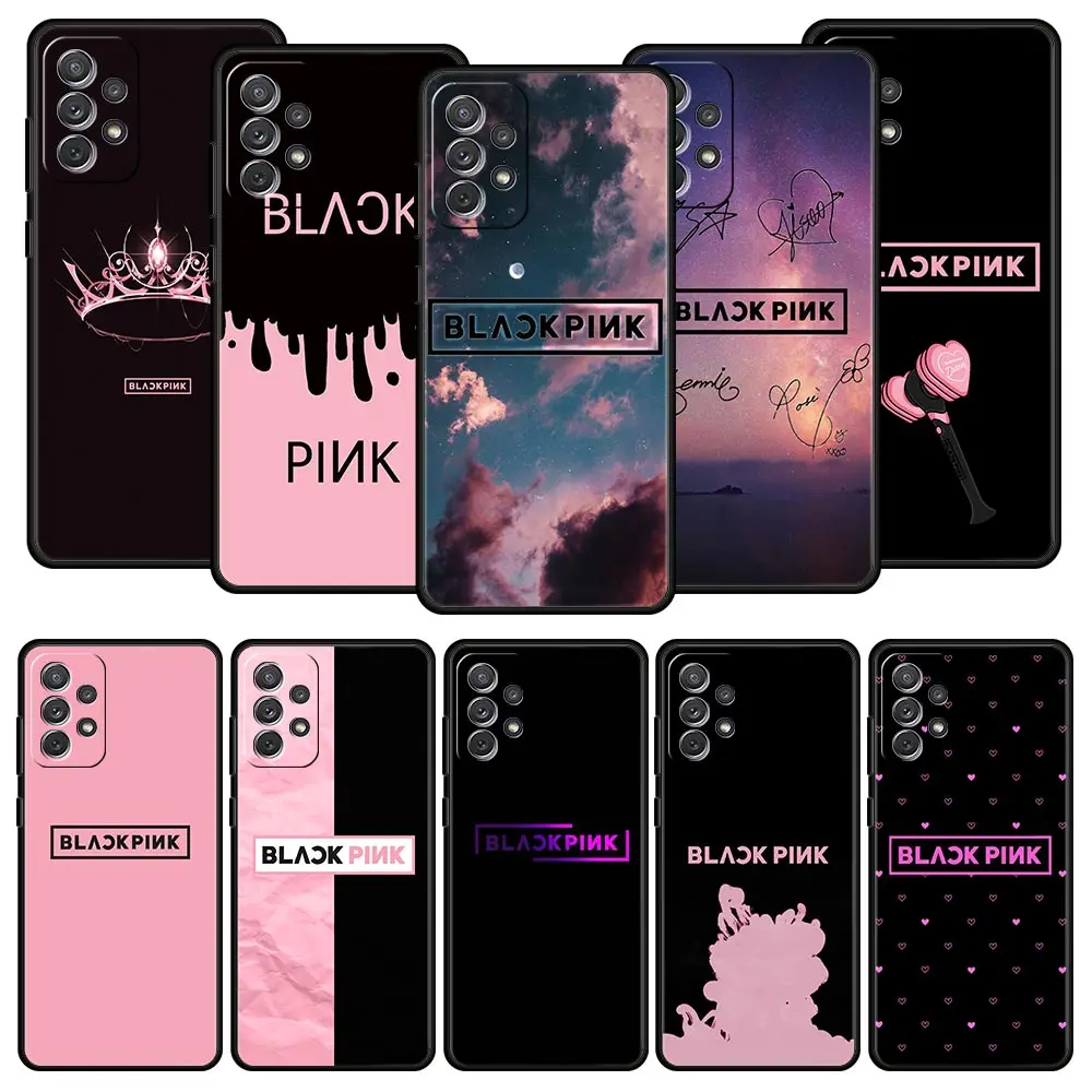 BLACK-PINK Case for Samsung Galaxy A12 A51 A52 A71 A21s A32 A31 A02s A72 A41 A11 A22 A01 A42 Black Soft Phone Coque
BLACK-PINK Case for Samsung Galaxy A12 A51 A52 A71 A21s A32 A31 A02s A72 A41 A11 A22 A01 A42 Black Soft Phone Coque