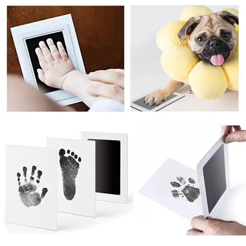 Baby Inkless Handprint Footprint Pad Kit No Touch Skin Ink Pads For 0-6 Months Infant Newborn Baby Shower Gifts For Pets Dog Cat
Baby Inkless Handprint Footprint Pad Kit No Touch Skin Ink Pads For 0-6 Months Infant Newborn Baby Shower Gifts For Pets Dog Cat