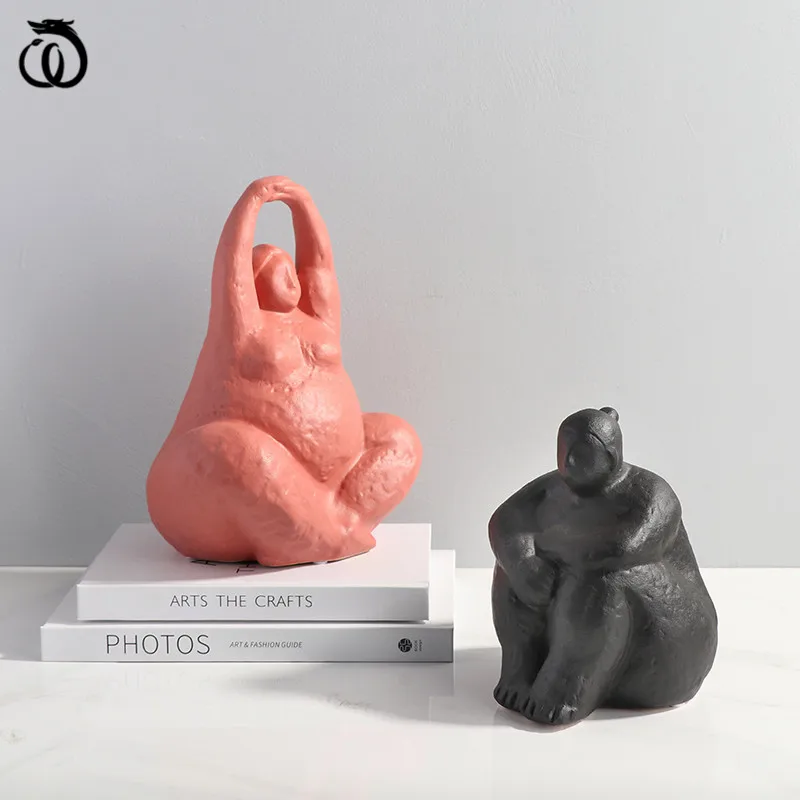 WU CHEN LONG Nordic Abstract Fat Lady Statue Cute Woman Art Sculpture Creative Ceramic Crafts Girl Figures Home Decoration R6432
WU CHEN LONG Nordic Abstract Fat Lady Statue Cute Woman Art Sculpture Creative Ceramic Crafts Girl Figures Home Decoration R6432