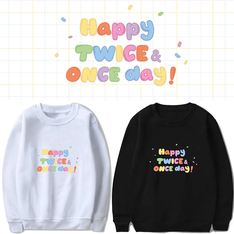TWICE Debut 6th Anniversary Pullovers Loose Cute Print TZUYU SANA MINA JIHYO NAYEON MOMO DAHYUN JEONGYE CHAEYOUNG Sweater
TWICE Debut 6th Anniversary Pullovers Loose Cute Print TZUYU SANA MINA JIHYO NAYEON MOMO DAHYUN JEONGYE CHAEYOUNG Sweater