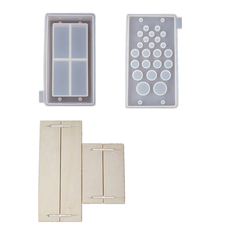Crystal Epoxy Resin Mold Handmade Makeup Case Makeup Brush Insert Mold DIY Makeup Brush Non-contact Mirror Silicone Mold
Crystal Epoxy Resin Mold Handmade Makeup Case Makeup Brush Insert Mold DIY Makeup Brush Non-contact Mirror Silicone Mold