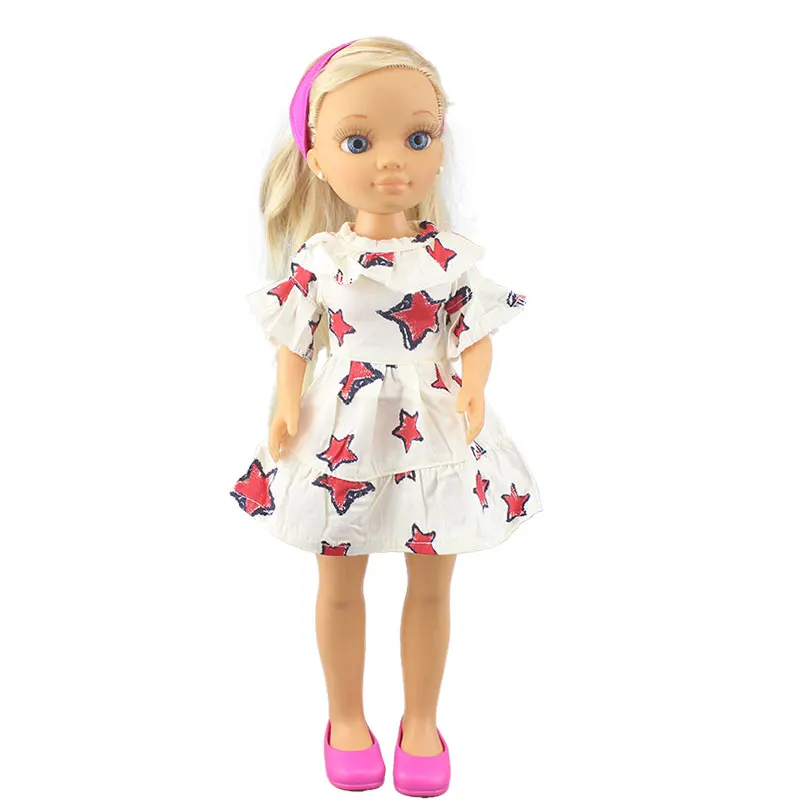Новинка 2021 красивое платье одежда подходит для куклы FAMOSA Нэнси 42 см (кукла и обувь