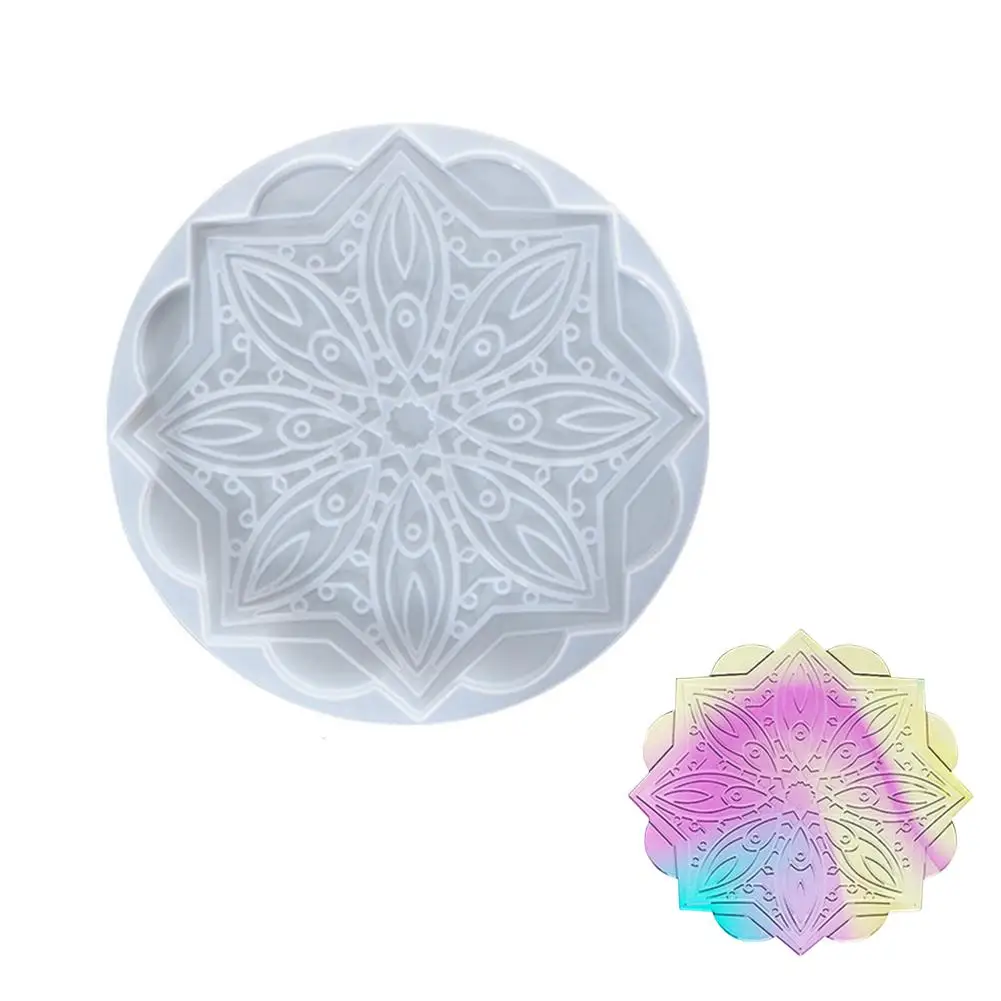 Mandala Flower Coaster Mold Silicone Cup Holder Mold Resin Decor Molds For Making Wine Glass Coffee Coasters Tray Crafts Jewelry
Mandala Flower Coaster Mold Silicone Cup Holder Mold Resin Decor Molds For Making Wine Glass Coffee Coasters Tray Crafts Jewelry