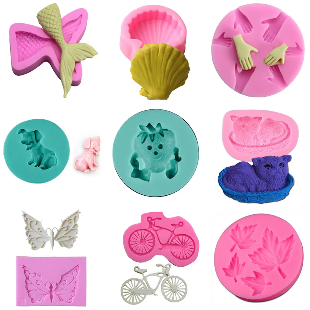 Cartoon DIY Bicycle Shape Silicone Fondant Mold Sweet Candy Chocolate Biscuit Mould Birthday Gift
Cartoon DIY Bicycle Shape Silicone Fondant Mold Sweet Candy Chocolate Biscuit Mould Birthday Gift