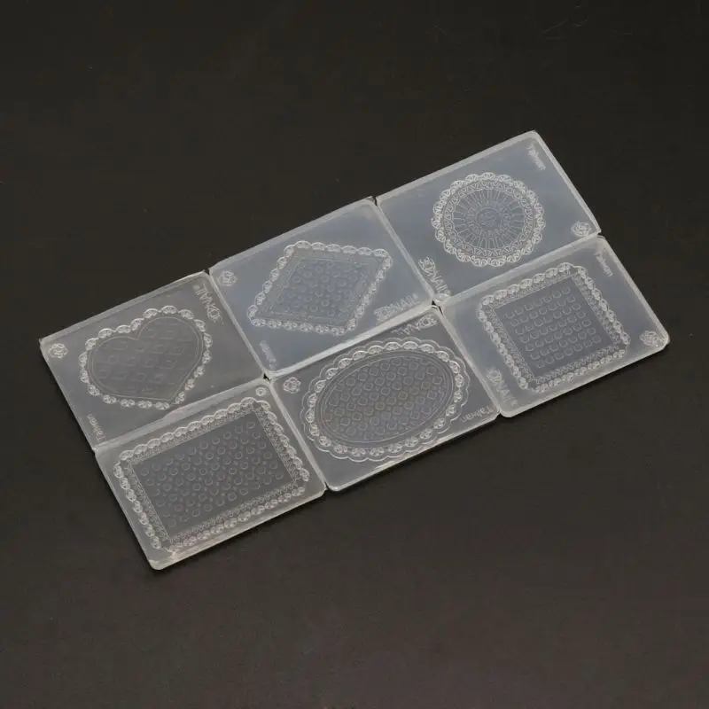 6Pcs Mini Heart Square Nail Art Silicone Mold Geometric Shape Template Acrylic Gel Tools Resin Mold Jewelry Making Tools
6Pcs Mini Heart Square Nail Art Silicone Mold Geometric Shape Template Acrylic Gel Tools Resin Mold Jewelry Making Tools