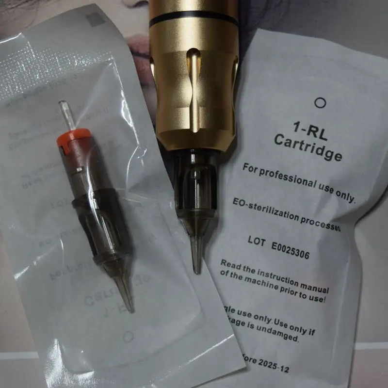 Makeup Tattoo Needles Cartridge Tattoo Needles RL Disposable Sterilized Safety Tattoo Needle for Cartridge Machines Grips
Makeup Tattoo Needles Cartridge Tattoo Needles RL Disposable Sterilized Safety Tattoo Needle for Cartridge Machines Grips