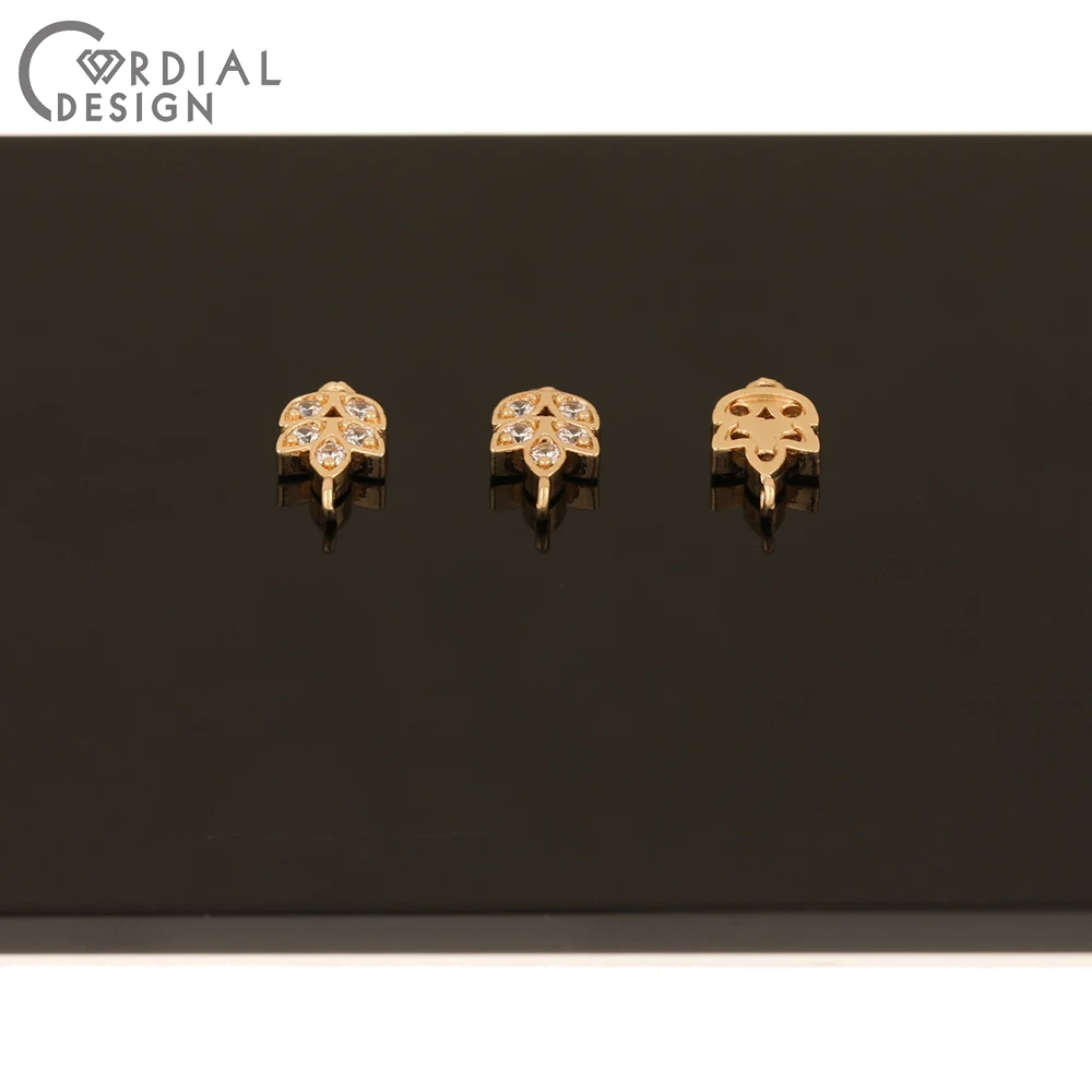 Cordial Design 100Pcs 7*14MM Jewelry Accessories/Hand Made/Earring Making/DIY Connectors/CZ Charms/Jewelry Findings & Components
Cordial Design 100Pcs 7*14MM Jewelry Accessories/Hand Made/Earring Making/DIY Connectors/CZ Charms/Jewelry Findings & Components
