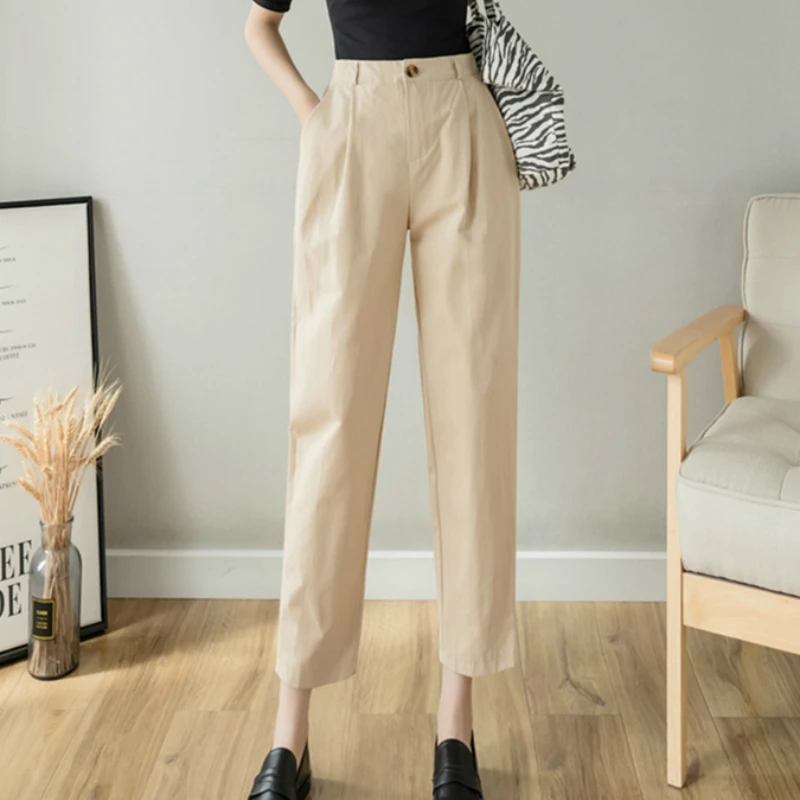 Women Solid Harem Pants 2021 Spring Autumn Fashion Female High Waist Loose Wide Leg Pant Straight Trousers Streetwear Sweatpants
Women Solid Harem Pants 2021 Spring Autumn Fashion Female High Waist Loose Wide Leg Pant Straight Trousers Streetwear Sweatpants
