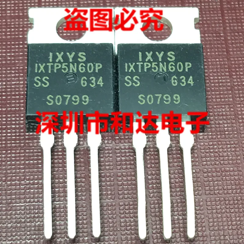 IXTP5N60P TO-220 600V 5A
IXTP5N60P TO-220 600V 5A