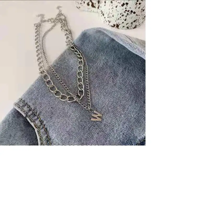 European, American, W, monogram, chain, chain, chain, chain, hip-hop, chain, high-end accessories
European, American, W, monogram, chain, chain, chain, chain, hip-hop, chain, high-end accessories