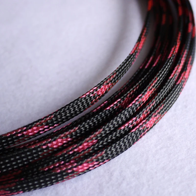 Black&Pink 4-12mm Cable Sleeves Encrypted Snakeskin Mesh Wire Protecting Nylon Tight PET Expandable Braided Sleeves
Black&Pink 4-12mm Cable Sleeves Encrypted Snakeskin Mesh Wire Protecting Nylon Tight PET Expandable Braided Sleeves
