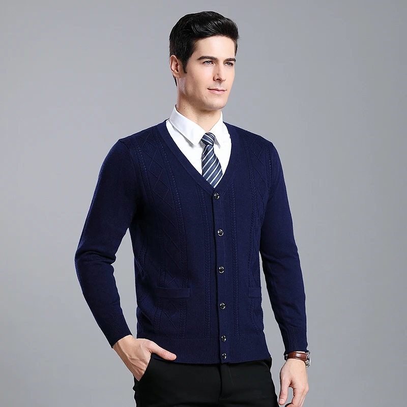 6% Wool Fashion Brand Sweater Men Cardigan V Neck Slim Fit Jumpers Knitwear Jacquard Winter Korean Style Casual Clothes
6% Wool Fashion Brand Sweater Men Cardigan V Neck Slim Fit Jumpers Knitwear Jacquard Winter Korean Style Casual Clothes