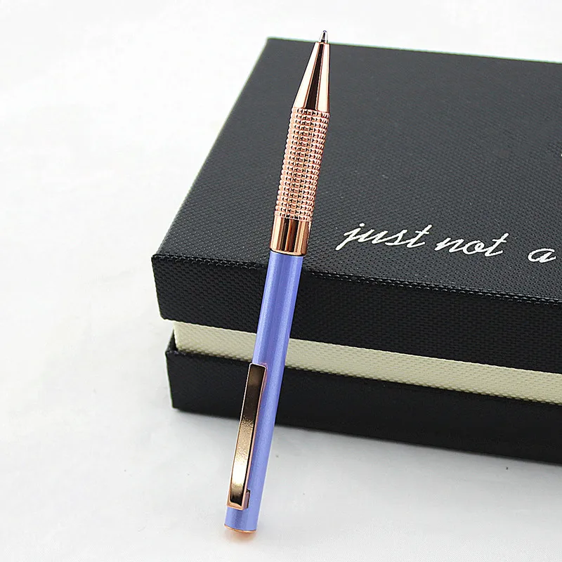 High quality business metal ballpoint pen gift box simple rotation 0.7mm pen office stationery gift luxury hotel writting pen
High quality business metal ballpoint pen gift box simple rotation 0.7mm pen office stationery gift luxury hotel writting pen