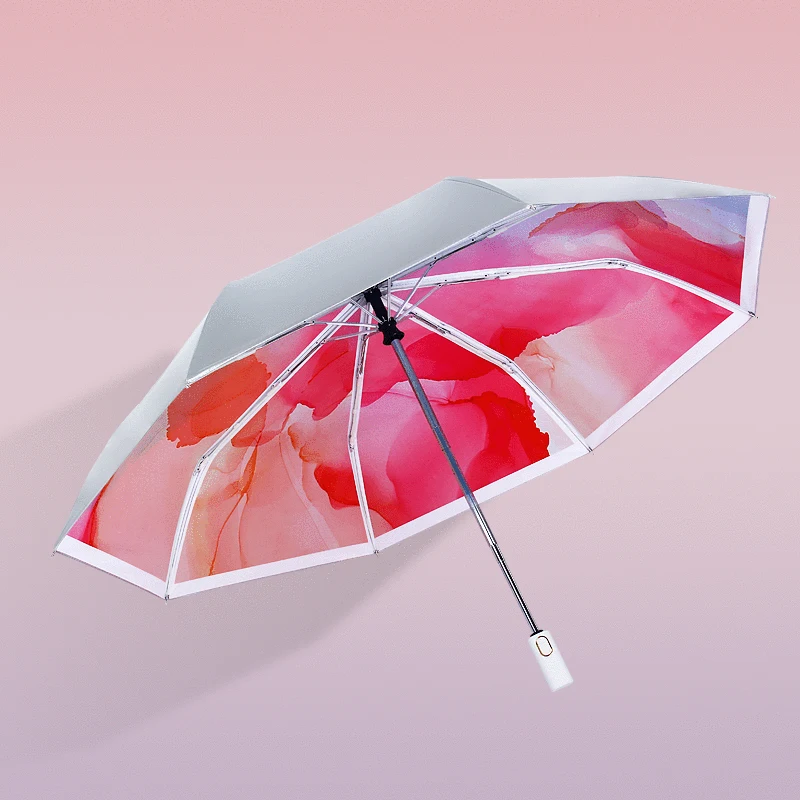 New Titanium Silver Sun Umbrella for Women Sunscreen Umbrella for Sun and Rain 3 Folding Pocket Umbrella
New Titanium Silver Sun Umbrella for Women Sunscreen Umbrella for Sun and Rain 3 Folding Pocket Umbrella