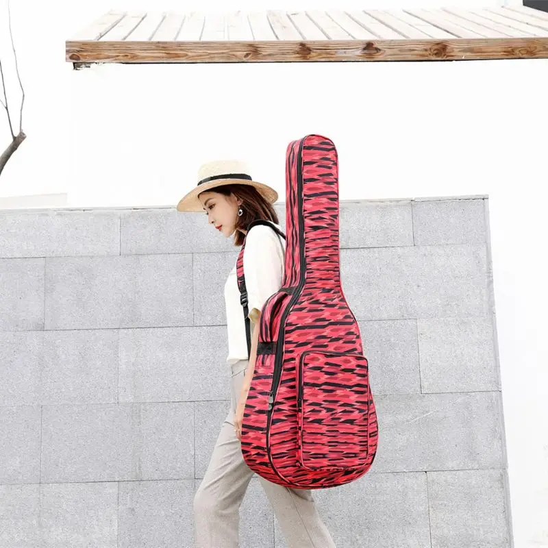 Ethnic Style Floral Print Gig Bag Guitarra Backpack Carry Case for 40/41" Guitar
Ethnic Style Floral Print Gig Bag Guitarra Backpack Carry Case for 40/41" Guitar