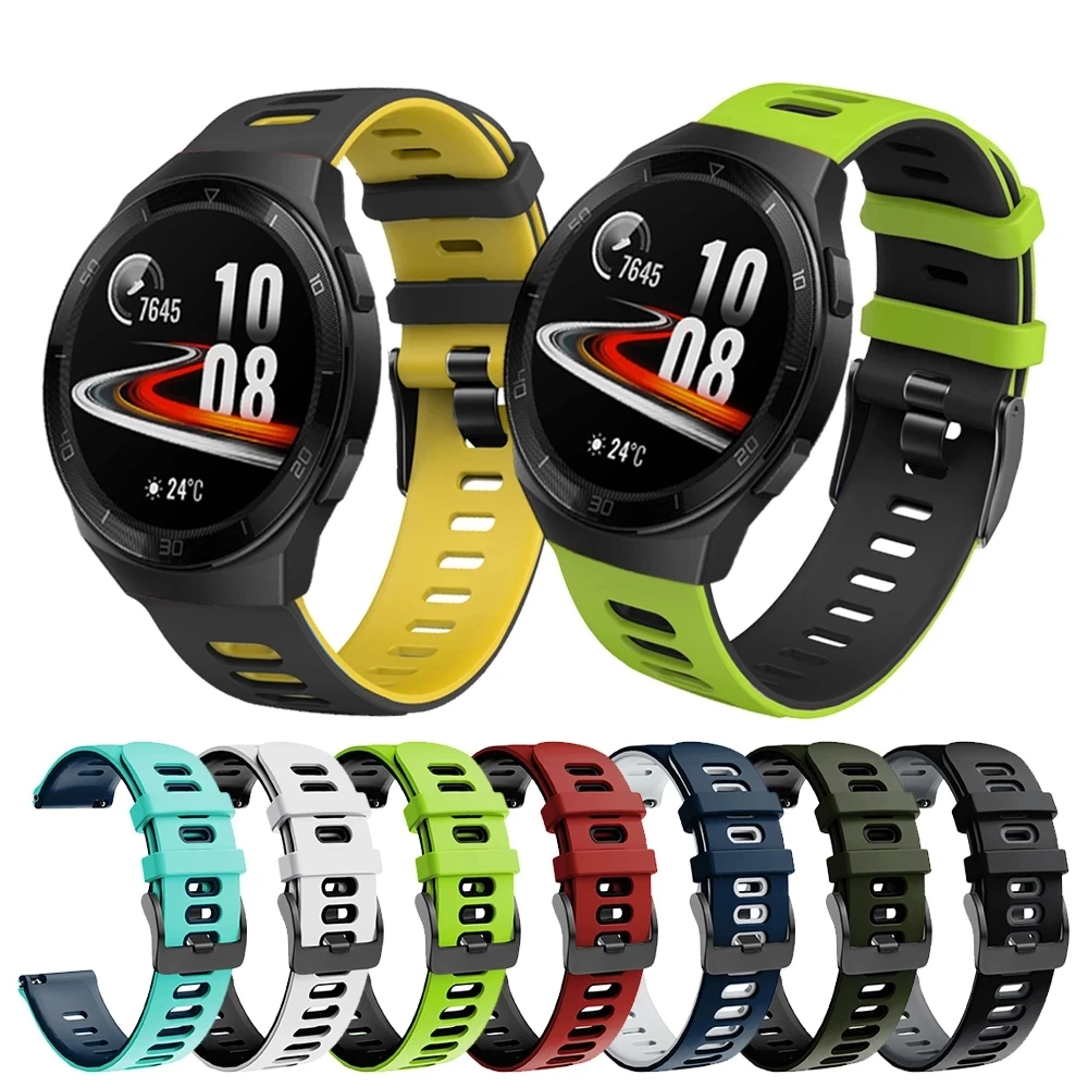 Sports Silicone Band for Huawei Wach GT 2e Strap Watchband for Huawei Watch GT2E GT 2 46mm Bracelet ремешок Correa
Sports Silicone Band for Huawei Wach GT 2e Strap Watchband for Huawei Watch GT2E GT 2 46mm Bracelet ремешок Correa