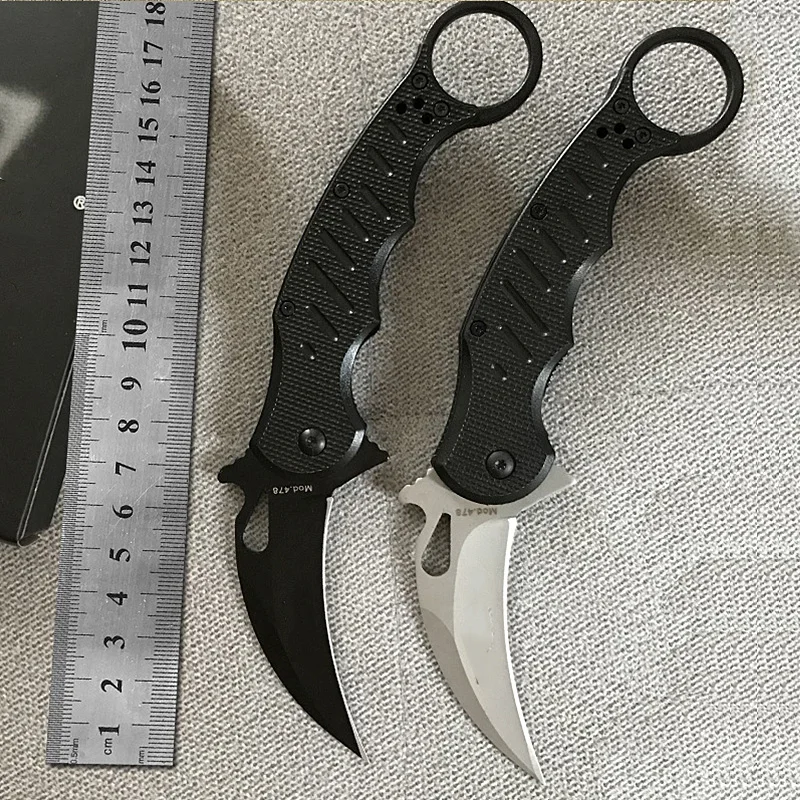 Hunting knife tactical claw knife Karambite, blade 5Cr13, G10 handle, folding training practice without blade cs go edc hand too
Hunting knife tactical claw knife Karambite, blade 5Cr13, G10 handle, folding training practice without blade cs go edc hand too