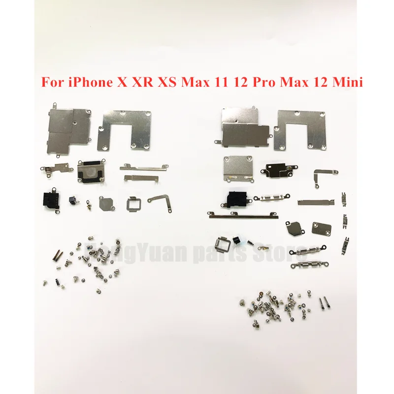 Full Set Screws for iPhone X XR XS Max 12Mini 11 12 Pro Max Replacement Parts Holder Bracket Fastening Pad Spacer
Full Set Screws for iPhone X XR XS Max 12Mini 11 12 Pro Max Replacement Parts Holder Bracket Fastening Pad Spacer