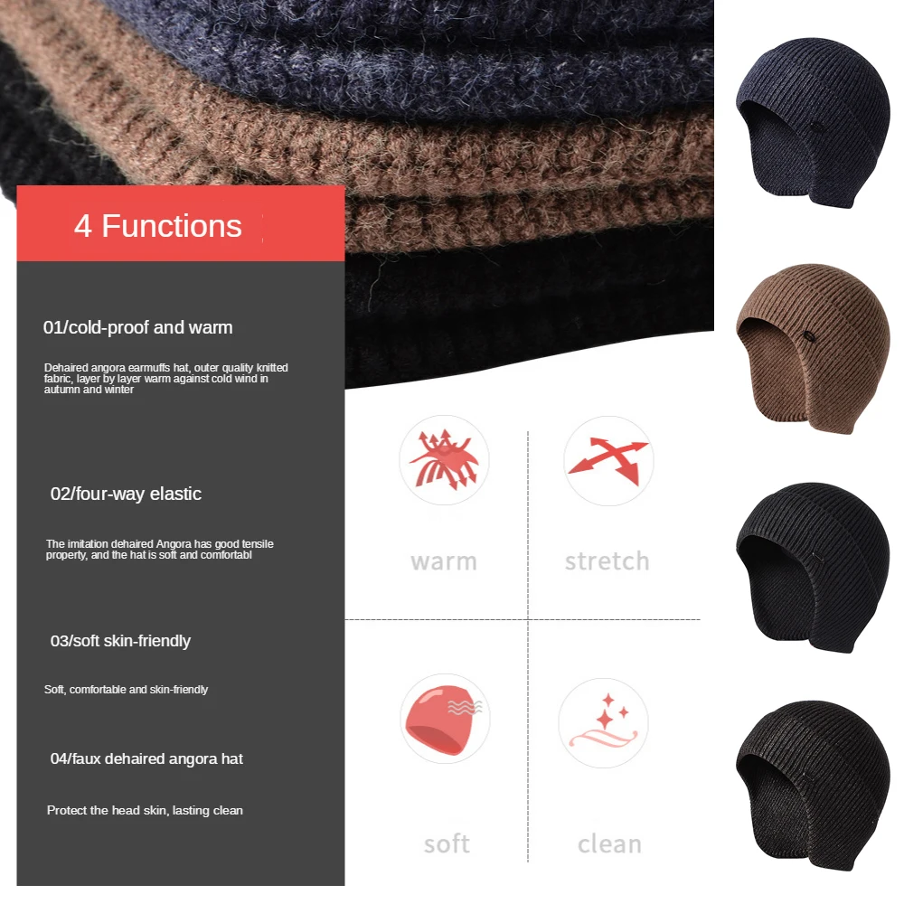 Windproof Winter Hiking Caps Men Warm Thermal Fleece Running Ski Hat Bike Motorcycle Neck Warmer Snowboard Earmuff Hat
Windproof Winter Hiking Caps Men Warm Thermal Fleece Running Ski Hat Bike Motorcycle Neck Warmer Snowboard Earmuff Hat